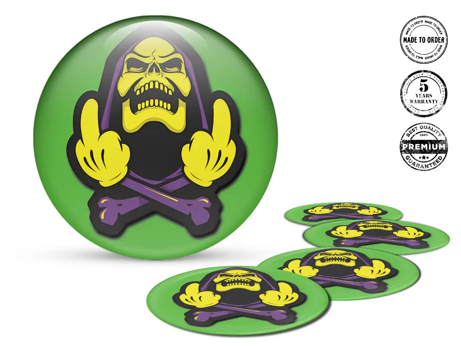 Domed Badges Horizon Elite